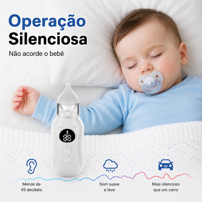 Aspirador Nasal Elétrico para Bebês