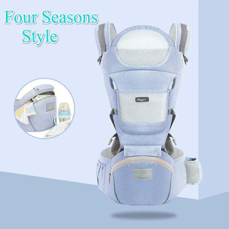 Canguru Ergonômico para Bebê, Canguru de Quadril para Bebê, Ideal para Viagens com o Bebê