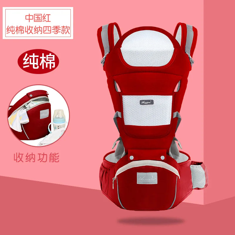 Canguru Ergonômico para Bebê, Canguru de Quadril para Bebê, Ideal para Viagens com o Bebê