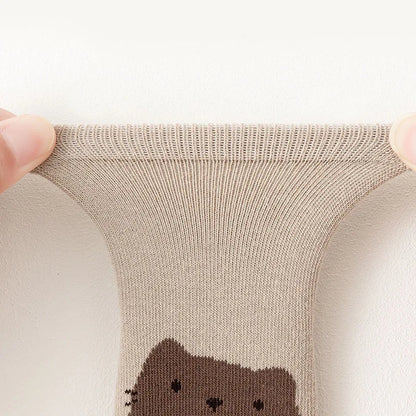 6 pares de meias infantis antiderrapantes