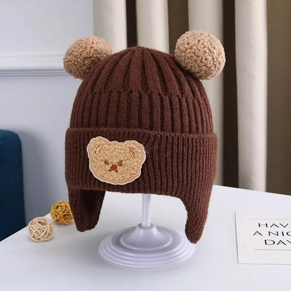 Gorro de lã para bebê