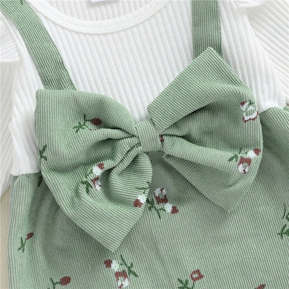 Conjunto de macacão manga longa
