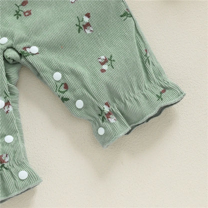 Conjunto de macacão manga longa