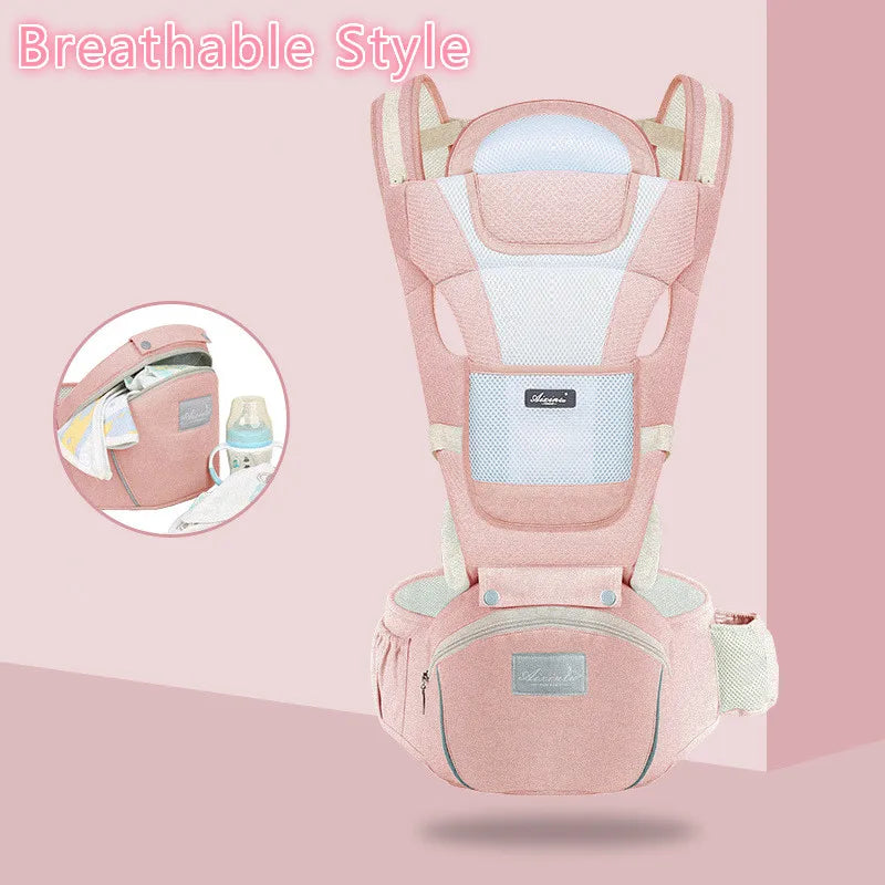 Canguru Ergonômico para Bebê, Canguru de Quadril para Bebê, Ideal para Viagens com o Bebê