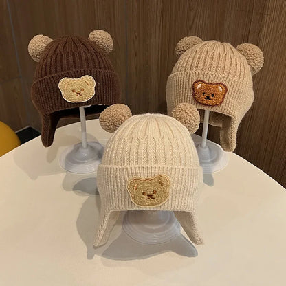 Gorro de lã para bebê