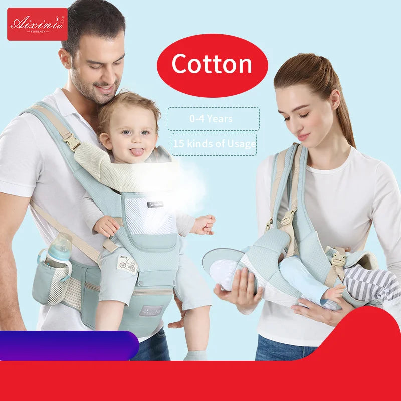 Canguru Ergonômico para Bebê, Canguru de Quadril para Bebê, Ideal para Viagens com o Bebê