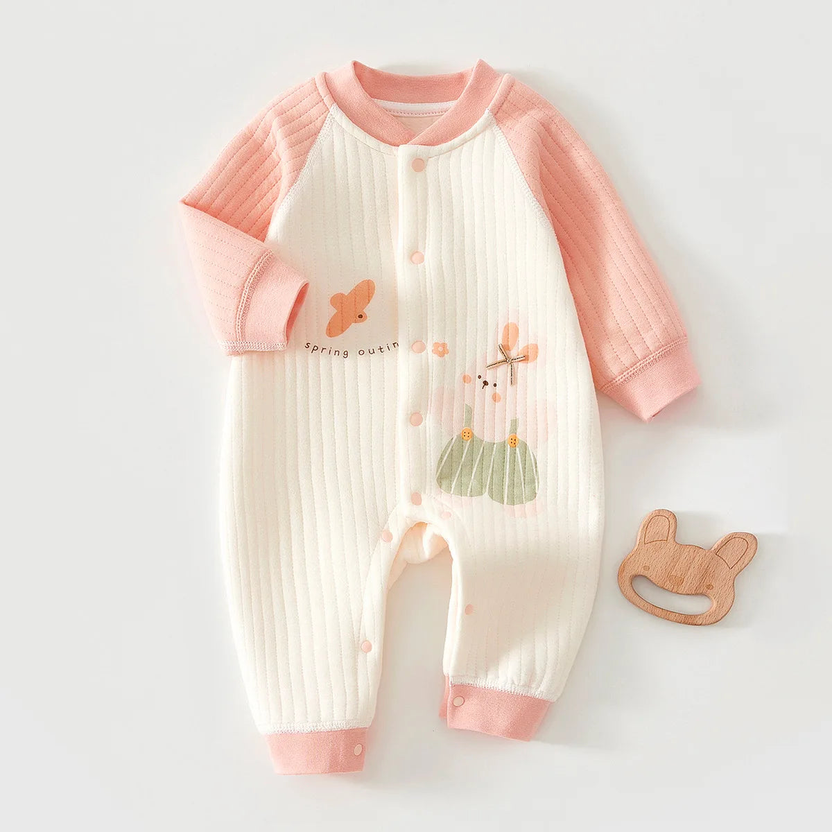 Macacão infantil de algodão