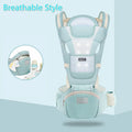 Canguru Ergonômico para Bebê, Canguru de Quadril para Bebê, Ideal para Viagens com o Bebê