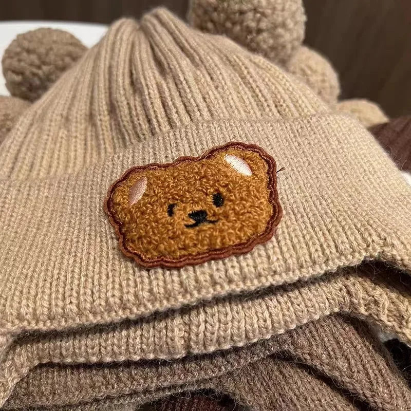 Gorro de lã para bebê