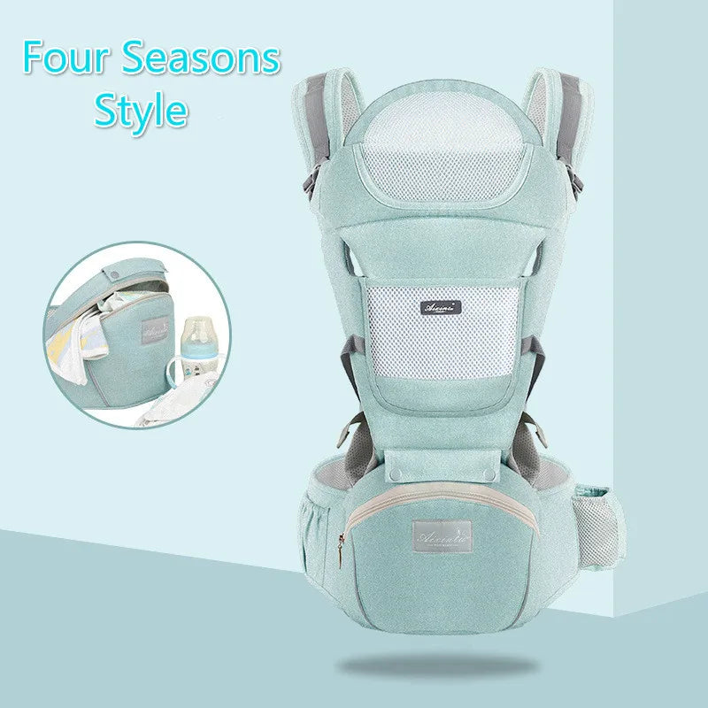Canguru Ergonômico para Bebê, Canguru de Quadril para Bebê, Ideal para Viagens com o Bebê