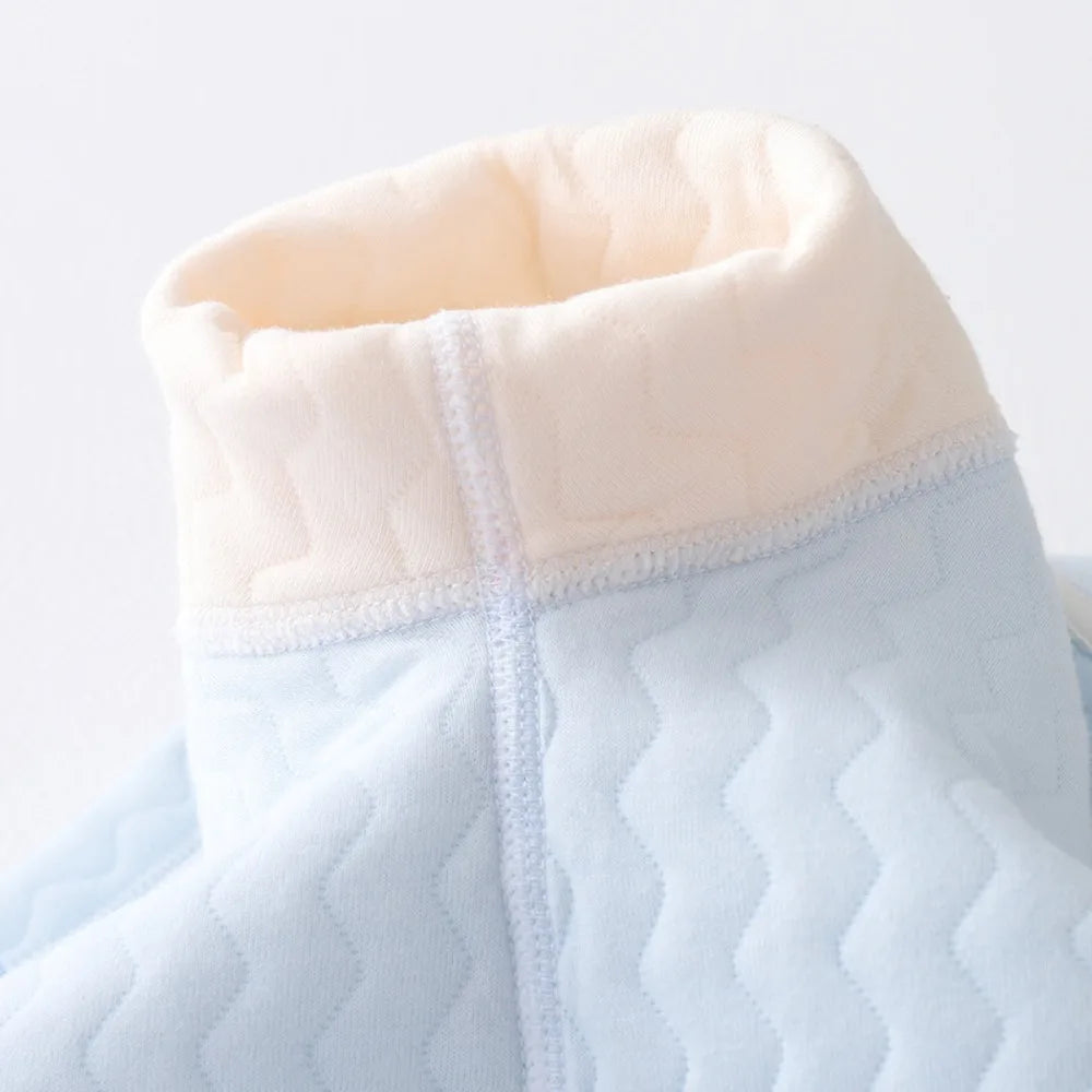 Macacões de bebê para outono e inverno, de 0 a 18 meses, para meninas e meninos, 100% algodão, com mangas compridas. Pijamas infantis.