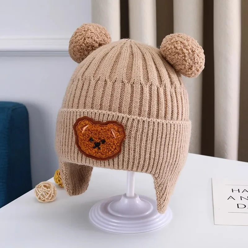 Gorro de lã para bebê