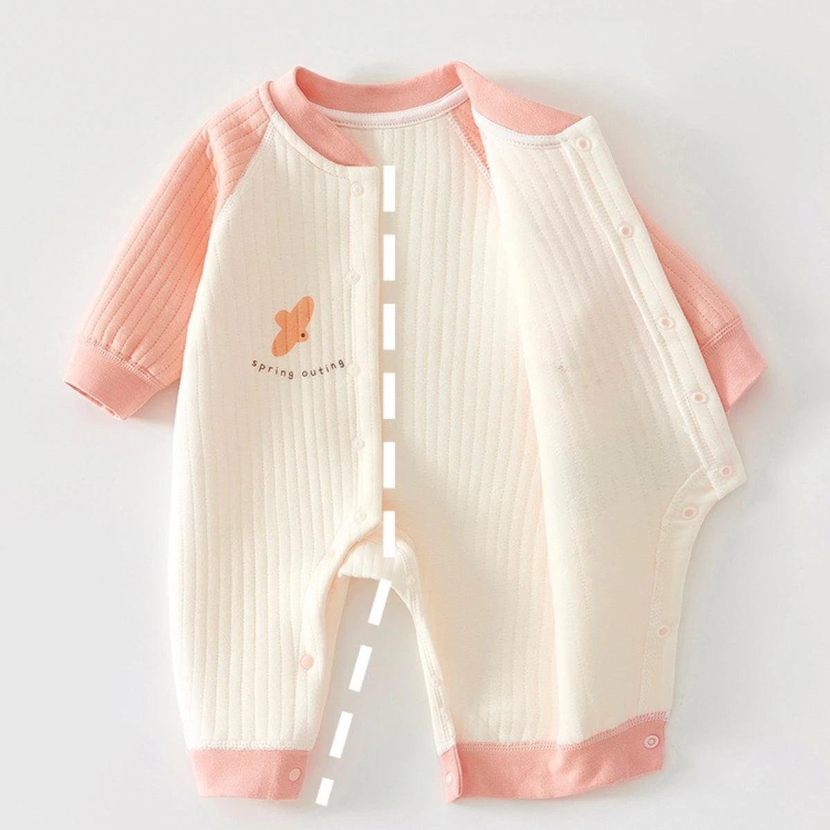 Macacão infantil de algodão